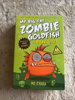 My Big Fat Zombie Goldfish Boxed Set of 3 Books Mo O’Hara